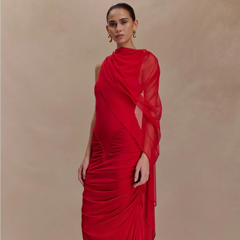Meshki Amandine Red Dress